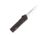 CobraTec Knives Lightweight OTF Automatic Folding Knives, 3.25in, D2 Steel, Drop Non-Serrated, Black Handle, BCTLWDNS