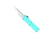 CobraTec Knives Lightweight OTF Automatic Folding Knives, 3.25in, D2 Steel, Drop Serrated, Tiffany Blue Handle, TBCTLWDS
