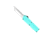 CobraTec Knives Lightweight OTF Automatic Folding Knives, 3.25in, D2 Steel, Tanto Non-Serrated, Tiffany Blue Handle, TBCTLWTNS
