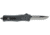 CobraTec Knives CTK-1 Medium OTF Automatic Folding Knife, 3in, D2 Steel, Drop Not Serrated, Aluminum Alloy Carbon Fiber Handle, MCFCTK1MDNS