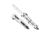 CobraTec Knives FS-3 Medium OTF Automatic Folding Knives, 3in, D2 Steel, Drop Non-Serrated Blade, Cerakote/Come And Take It Handle, MCATIFS-3DNS