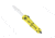 CobraTec Knives FS-3 Medium OTF Automatic Folding Knives, 3in, D2 Steel, Drop Non-Serrated Blade, Cerakote/Don'T Tread On Me Handle, MDTOMFS-3DNS