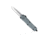 CobraTec Knives FS-3 Medium OTF Automatic Folding Knives, 3in, D2 Steel, Drop Serrated Blade, Carbon Fiber Handle, MCFFS-3DS