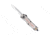 CobraTec Knives FS-3 Medium OTF Automatic Folding Knives, 3in, D2 Steel, Tanto Non-Serrated Blade, Cerakote/Molon Labe Handle, MMLFS-3TNS
