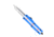 CobraTec Knives FS-3 Medium OTF Automatic Folding Knives, 3in, D2 Steel, Tanto Serrated Blade, Ems Handle, MEMSFS-3TS