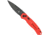 CobraTec Knives REDDIABLOAUTO Diablo 3.50 Folding Black Stonewashed D2 Steel B