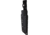 CobraTec Knives Renegade Fixed Blade Knife, 11.5in Overall, 6in Satin 440C Tanto Blade, Black G10 Handle, Kydex Sheath, R440CTNS