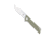 CobraTec Knives Riptide D2 3 in Folding Knive, D2 Blade, G-10, OD Green, CTRTDD2ODG