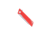 CobraTec Knives Riptide D2 3 in Folding Knive, D2 Blade, G-10, RED, CTRTDD2RED