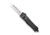 CobraTec Knives CTK-1 Small OTF Automatic Folding Knife, 2.75in, D2 Steel, Tanto Non-Serrated Blade, Stonewash, SSWCTK-1STNS