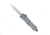 CobraTec Knives FS-3 Small OTF Automatic Folding Knife, 2.75in, D2 Steel, Dagger Non-Serrated Blade, Carbon Fiber Handle, SCFFS-3DAGNS