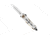CobraTec Knives FS-3 Small OTF Automatic Folding Knife, 2.75in, D2 Steel, Dagger Non-Serrated Blade, Cerakote/Come And Take It Handle, SCATIFS-3DAGNS