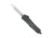 CobraTec Knives FS-3 Small OTF Automatic Folding Knife, 2.75in, D2 Steel, Dagger Non-Serrated Blade, Stonewash Handle, SSWFS-3DAGNS