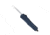 CobraTec Knives FS-3 Small OTF Automatic Folding Knife, 2.75in, D2 Steel, Drop Non-Serrated Blade, Nypd Blue Handle, SNYFS-3DNS