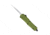 CobraTec Knives FS-3 Small OTF Automatic Folding Knife, 2.75in, D2 Steel, Drop Non-Serrated Blade, Od Green Handle, SODFS-3DNS