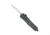 CobraTec Knives FS-3 Small OTF Automatic Folding Knife, 2.75in, D2 Steel, Drop Non-Serrated Blade, Stonewash Handle, SSWFS-3DNS