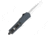 CobraTec Knives FS-3 Small OTF Automatic Folding Knife, 2.75in, D2 Steel, Drop Non-Serrated Blade, Grey Handle, SGYFS-3DNS