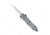 CobraTec Knives FS-3 Small OTF Automatic Folding Knife, 2.75in, D2 Steel, Drop Serrated Blade, Carbon Fiber Handle, SCFFS-3DS