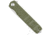 CobraTec Knives Medium Kuzio Assisted Opening Folding Knife, 3.25 in, D2 Steel, Drop Point, Serrated Blade, G-10, OD Green Handle, MCTKUZIOODGDS, 1410123