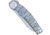 CobraTec Rogue Assisted Opening Folding Knife, 3.125 in, M390 Steel, Clip Point Blade, Titanium, Digital Camo Handle, CTROGM390CPNS