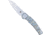 CobraTec Rogue Assisted Opening Folding Knife, 3.125 in, M390 Steel, Clip Point Blade, Titanium, Digital Camo Handle, CTROGM390CPNS
