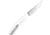 CobraTec Knives Savage Hidden Release Folding Knife, 3.25 in, M390, Drop Point, Aluminum, Silver, CTSAVDNSM390