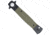 CobraTec Knives Stiletto Button Lock Folding Knife, 4 in, VG10 Steel, Spear Point Blade, G10, OD Green/Black Handle, CTSTLBLG10ODGBLK