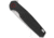CobraTec Knives Talon Folder Folding Knife, 3.18 in, D2 Steel, Tanto, G-10, Black Handle, CTTLNBLK, 1410175