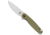 CobraTec Knives Talon Folder Folding Knife, 3.18 in, D2 Steel, Tanto, G-10, OD Green Handle, CTTLNODG, 1410176