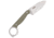 CobraTec Knives Wolfteeth Fixed Blade Knife, 2.75 in, 14C28N, Drop Point, G-10, OD Green Handle, CTWLTODG, 1410089
