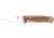 CobraTec Knives Zebrawood Bar Lock Folding Knife, 3in, D2 Steel, Drop Point Blade, Zebrawood, Wood Handle, SS, One Size, CTZWDBLDNS
