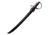 Cold Steel 1917 Hybrid Cutlass Sabre Sword, Left Handed, 30.38in Overall, 25in Blued Finish 1055HC Steel Blade, Brown Wood Handle, CHLT00005