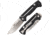 Cold Steel AD-15 Lite Lockback Folding Knife, Black Griv-Ex Handle, 5 Closed, 3.5 Satin Finish Aus-10A Stainless Bla, CS-58SQL