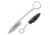 Cold Steel Bird &amp; Trout Fixed Blade Knife, Steel Handle, Plain, Concealex Sheath, CS-20BTJZ