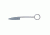 Cold Steel Bird &amp; Trout Fixed Blade Knife, Steel Handle, Plain, Concealex Sheath, CS-20BTJZ