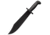 Cold Steel Black Bear Bowie Knife, Black, 17 3/4in, CS-97SMBWZ