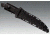 Cold Steel Boar Hunter Fixed Blade Knife, Kraton Handle, Plain, Cordura Sheath, CS-39LSP