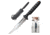Cold Steel Bowie Spike, Black Faux G-10 Handle, Plain Edge w/ Sheath, CS-53NBS