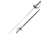 Cold Steel Cavalier Rapier, Black/Silver, 44 1/4in, CS-88FCR