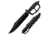Cold Steel Chaos Bowie, 10.5in Blade Length, SK-5 High Carbon Steel Knife, CS-80NTB