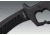 Cold Steel Chaos Kukri Fixed Blade Knife, 12.5in Plain Black SK-5 High Carbon, Black Aluminum Handle, CS-80NTK