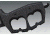 Cold Steel Chaos Kukri Fixed Blade Knife, 12.5in Plain Black SK-5 High Carbon, Black Aluminum Handle, CS-80NTK