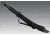 Cold Steel Chinese War Sword Machete, 24in Blade, Black, CS-97TCSMS