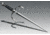 Cold Steel Companion Dagger to Ribbed Shell Rapier, Leather Scabbard, CS-88CHD