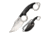 Cold Steel Double Agent II Fixed Blade Knife, Grivory Grip, Plain, Secure-Ex Neck Sheath, CS-39FN