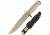Cold Steel Drop Forged Survivalist Knife, Black, 13in, CS-36MC