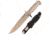 Cold Steel Drop Forged Survivalist Knife, Black, 13in, CS-36MC