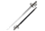 Cold Steel English Back Sword, Black/Silver, 38 1/2in, CS-88SEB