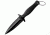 Cold Steel FGX Boot Blade II, Kraton Handle, Plain, CS-92FBB