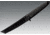 Cold Steel FGX Cat Tanto Fixed Blade Knife, 11.5in Overall Length, 8mm Thickness, Black, CS-92FCAT